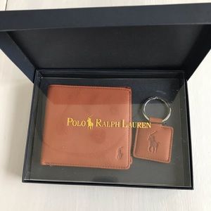 Polo Ralph Lauren Men’s Billfold/Key Fob Gift Set